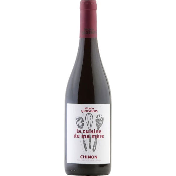 DOMAINE GROSBOIS Chinon 'Cuisine de ma Mere' (Cabenet Franc) 2021/23 Bottle -VGN/ORG (los) Image