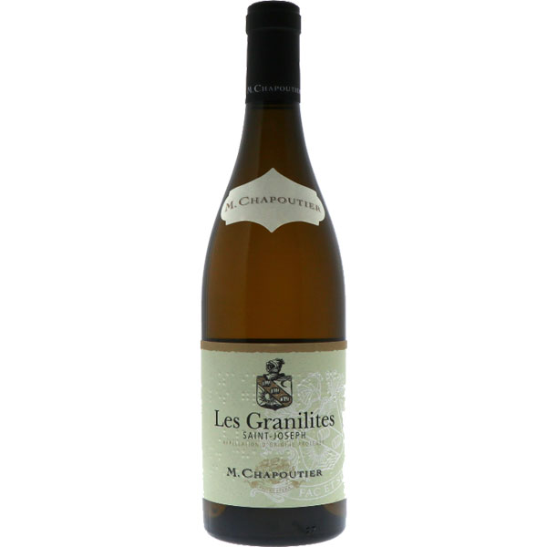 M. CHAPOUTIER Saint Joseph BLANC 'Les Granilites' 2021 Bottle (100% Marsanne) - ORG Image