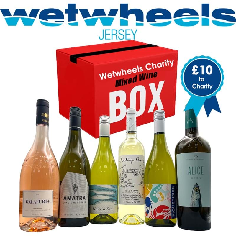 WETWHEELS JERSEY CHARITY SELECTION Mixed Case of 6 Bottles (£10 to charity) Image