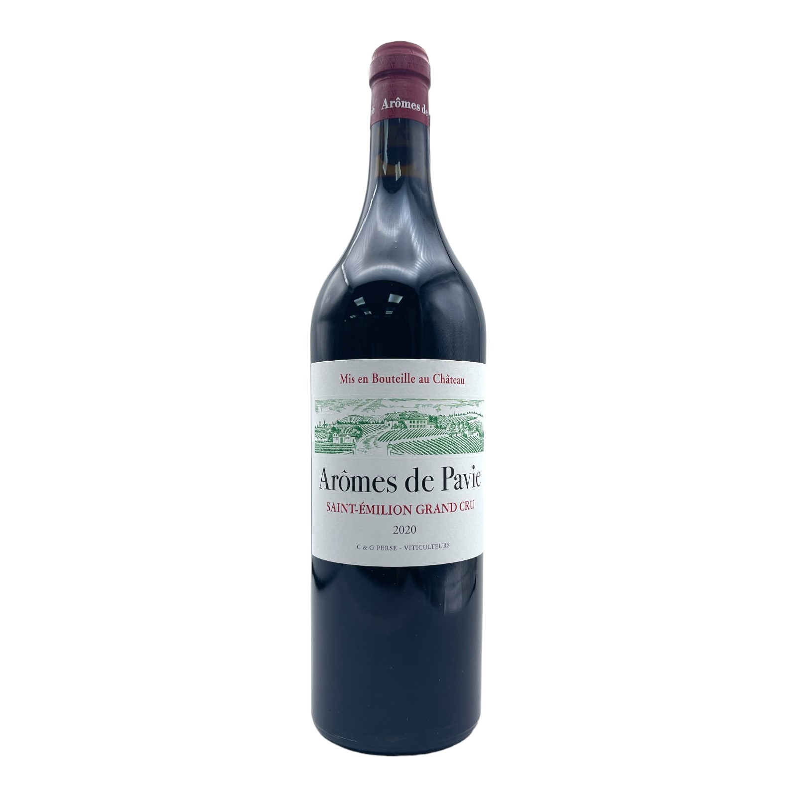 AROMES DE PAVIE 2nd wine of Chateau Pavie, Saint-Emilion 2020 Bottle Image