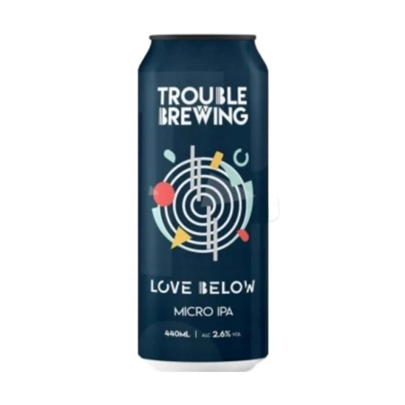 TROUBLE BREWING The Love Below Micro IPA 440ml CAN 2.6%abv BBE 6/21 Image