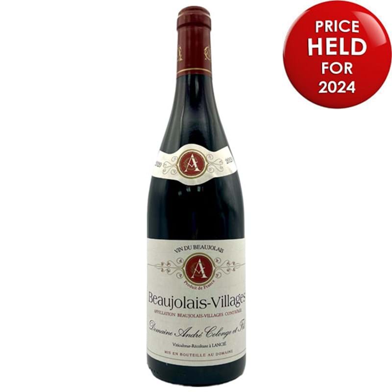 ANDRE COLONGE Beaujolais-Villages 2022 Bottle/nc (Gamay) Image