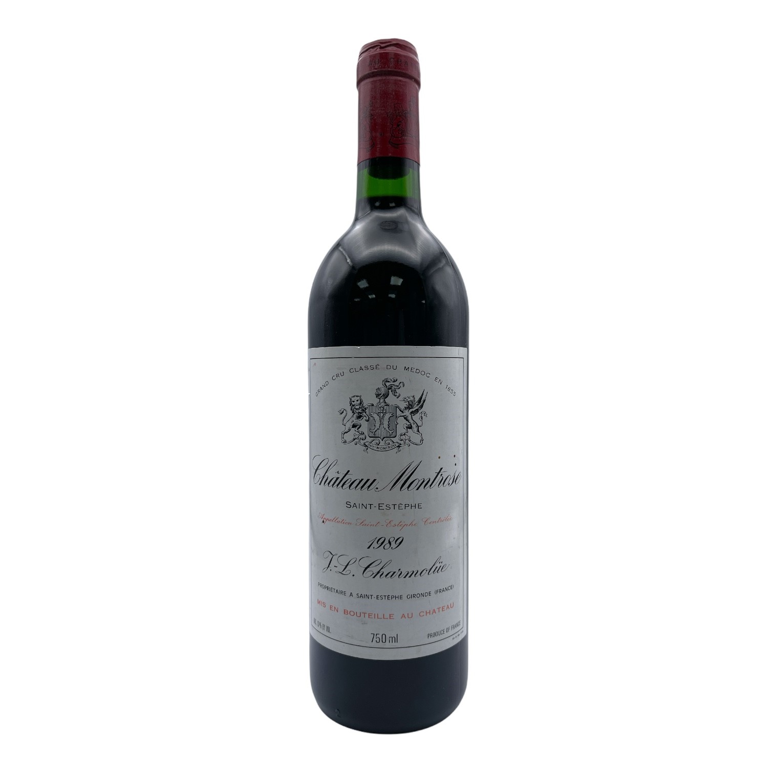 CHATEAU MONTROSE 2eme Grand Cru Classe, Saint-Estephe 1989 Bottle Image