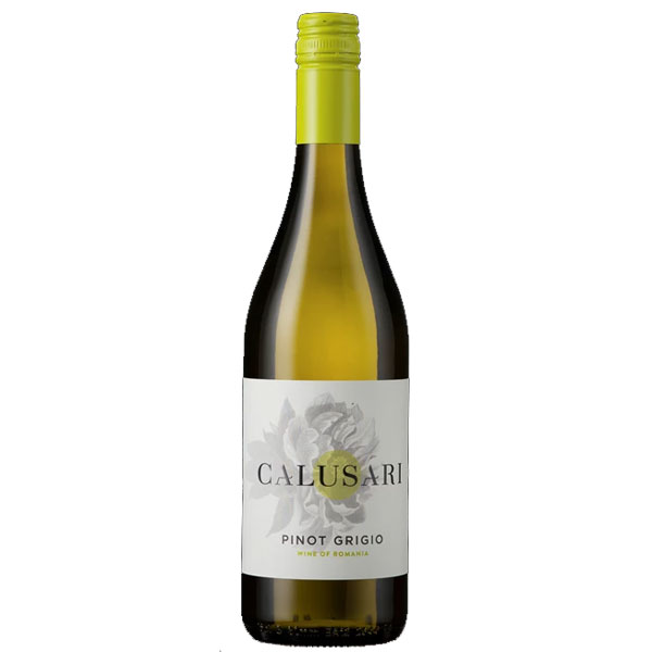 CALUSARI Pinot Grigio WHITE, Viile Timis 2023/24 Bottle/st 11% VEG/VGN Image