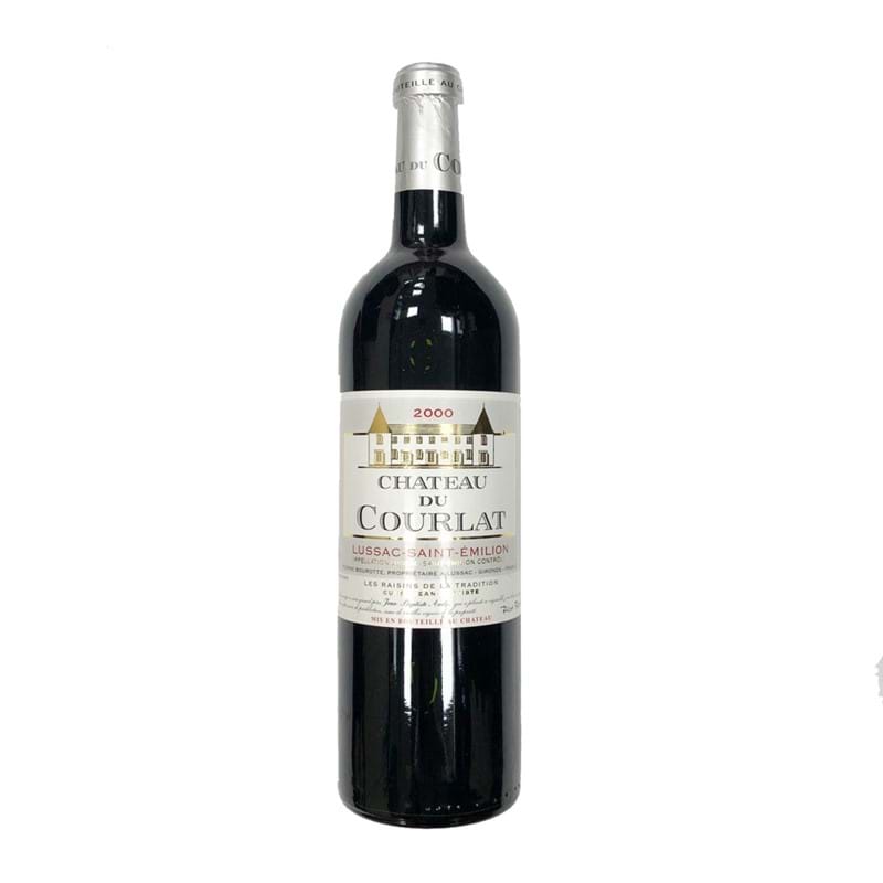 CHATEAU DU COURLAT Lussac-Saint-Emilion 2000 Bottle - NO DISCOUNT Image