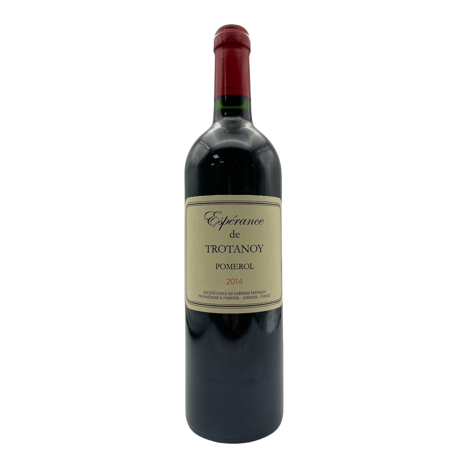 CHATEAU TROTANOY Esperance de Trotanoy, Pomerol 2014 Bottle (los) Image