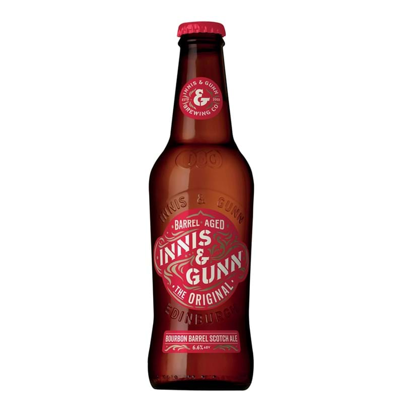 INNIS & GUNN Original Oak Aged Beer CASE x 12 Botts (330ml) 6.6%abv Image