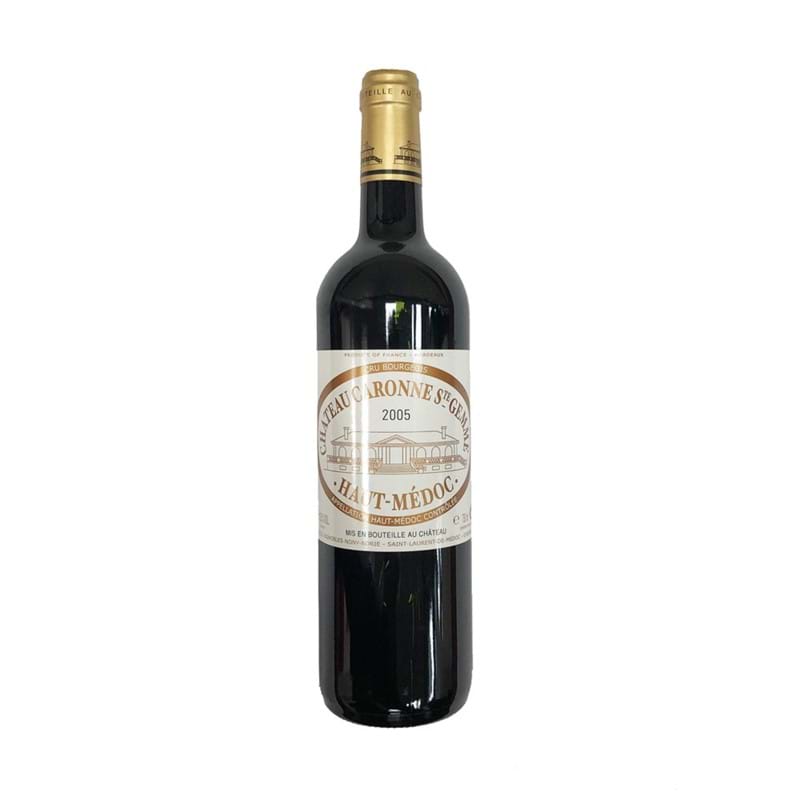 CHATEAU CARONNE STE GEMME Cru Bourgeois Haut-Medoc 2005 Bottle - NO DISCOUNT Image