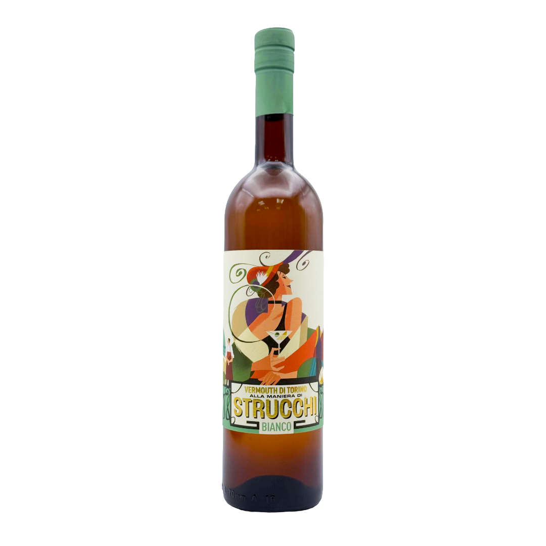 STRUCCHI Bianco Vermouth di Torino Dry Vermouth Bottle 16%abv Image