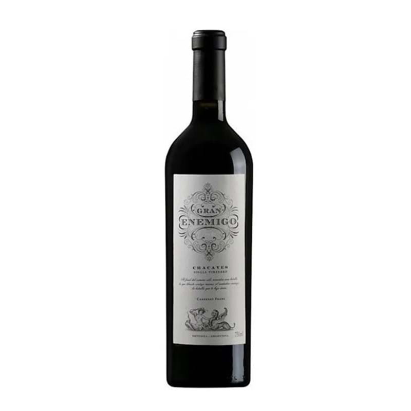 GRAN ENEMIGO Cabernet Franc 'Chacayes' Single Vineyard 2016 Bottle - NO DISCOUNT Image