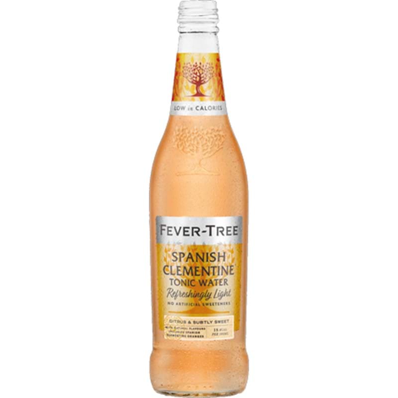 FEVER TREE Light Spanish Clementine Tonic Water Bottle (500ml) - SINGLE Image