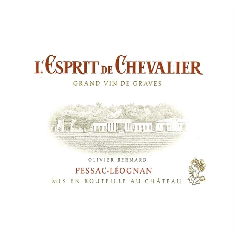 L'ESPRIT DE CHEVALIER Rouge, Pessac 2020 Wooden Case x 6 Bottles - PRE-RELEASE Image