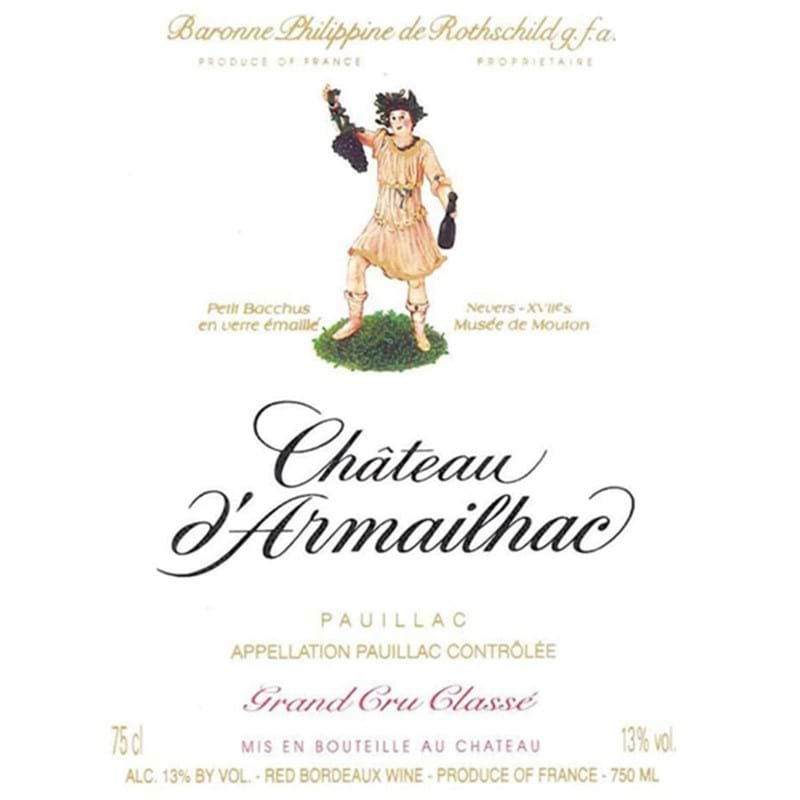 CHATEAU D'ARMAILHAC 5eme Cru, Pauillac 2020 Wooden Case x 6 Bottles - PRE-RELEASE Image