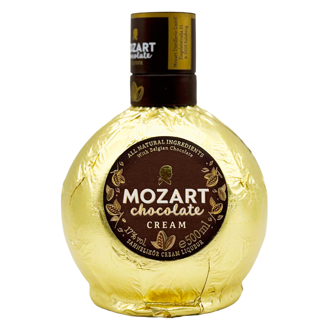 MOZART Belgian 'Chocolate Cream' Liqueur from Austria Bottle (50cl) 17%abv Image