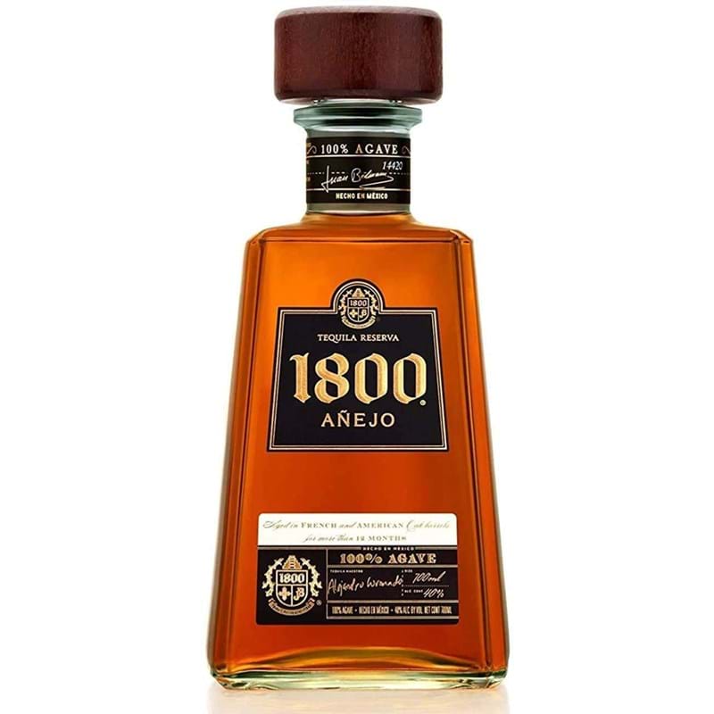 1800 Tequila Anejo from Mexico (100% Agave) Bottle (70cl) 38%abv Image