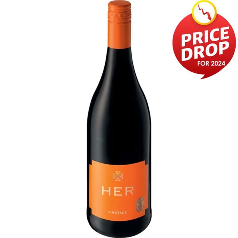 ADAMA WINES 'Her' Pinotage - Western Cape 2022 Bottle/st 13.0%abv - SUS Image