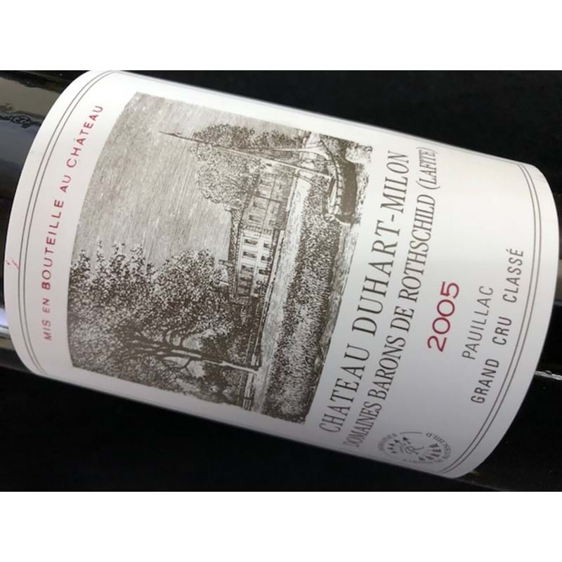 CHATEAU DUHART-MILON ROTHSCHILD 4eme Cru Classe Pauillac 2005 Bottle/nc (los) Image