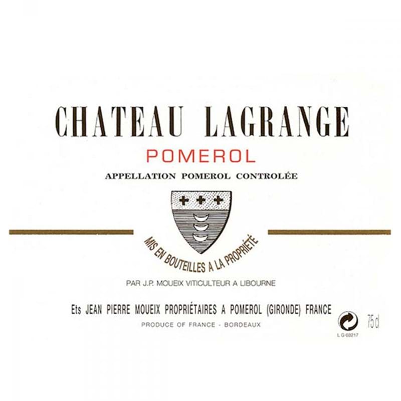 CHATEAU LAGRANGE Pomerol 2019 Case x 12 Bottles - PRE-RELEASE Image