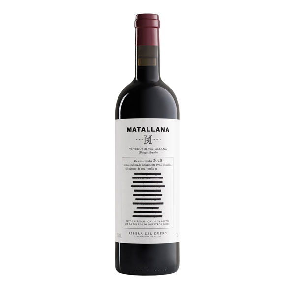 TELMO RODRIGUES Matallana, Ribera del Duero 2021 Bottle Image