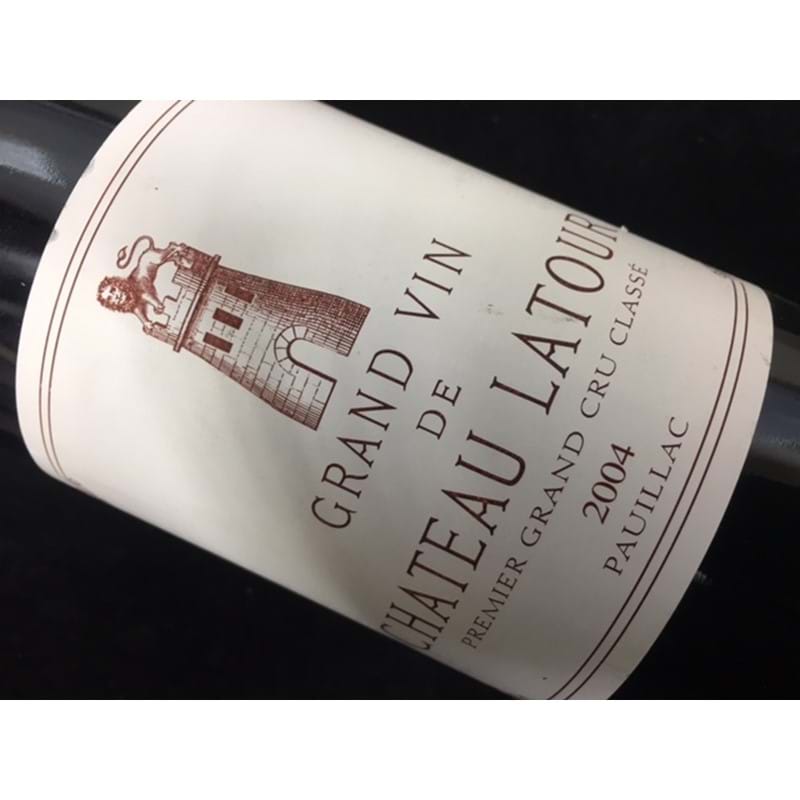 CHATEAU LATOUR 1er Grand Cru Classe Pauillac 2004 Bottle(ck) - NO DISCOUNT Image