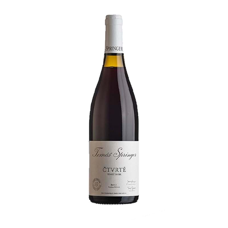TOMAS SPRINGER Pinot Noir, Ctvrte Vineyard 2016 Bottle - ORG/NAT Image
