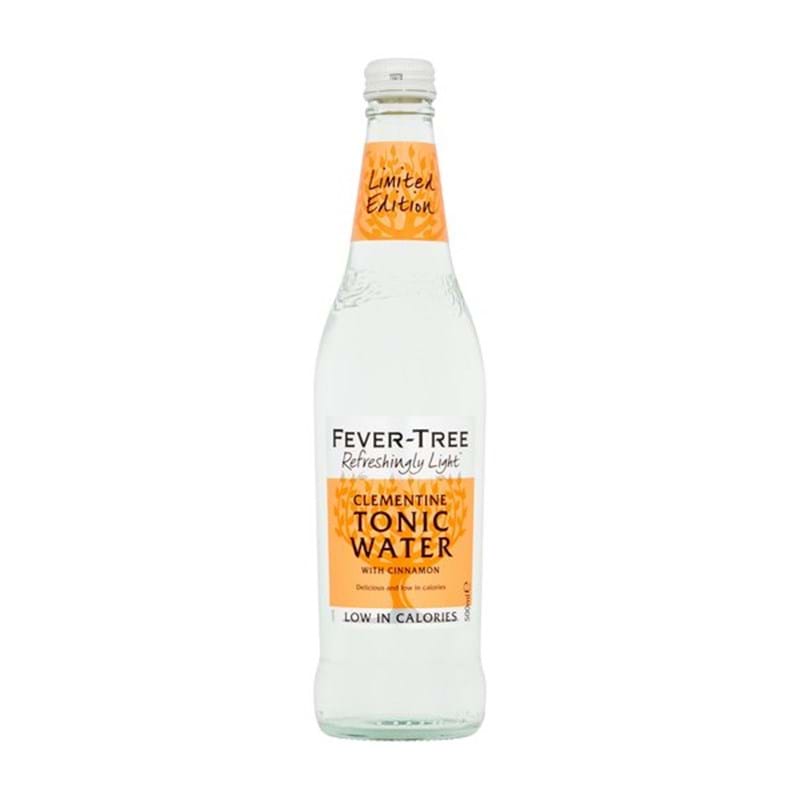 FEVER TREE Light Clementine Tonic Water with Cinnamon Bottle (500ml) - SINGLE Image
