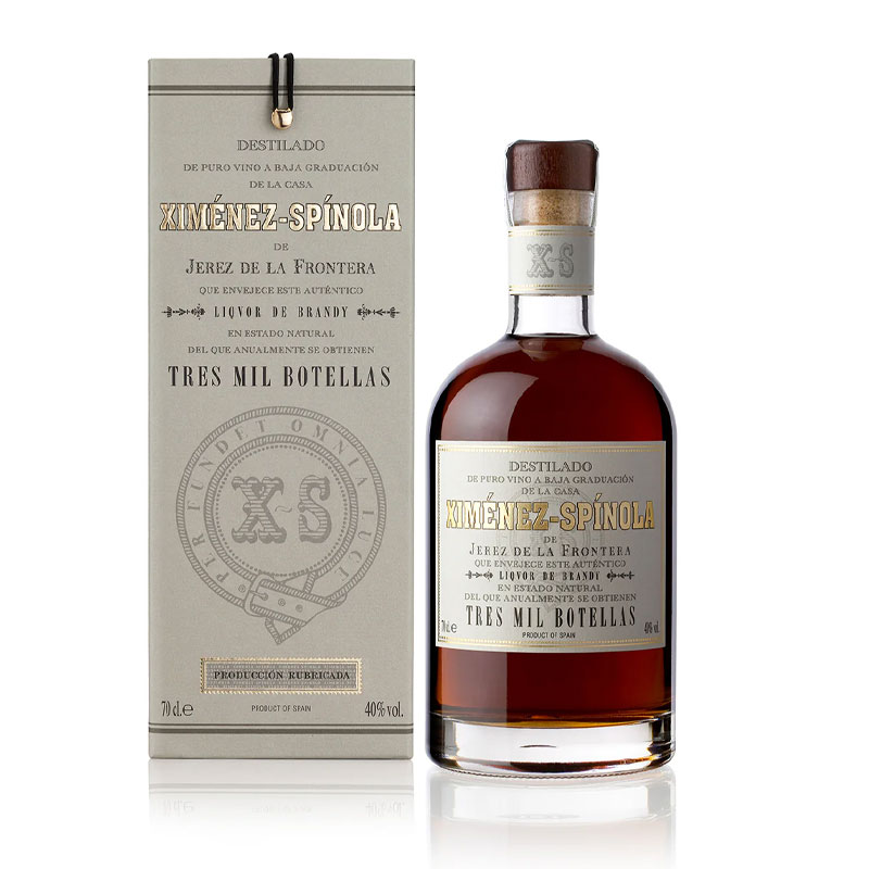 XIMENEZ-SPINOLA Tres Mil Botellas Spanish Brandy - Andalucia Spain Bottle (70cl) 40%abv Image