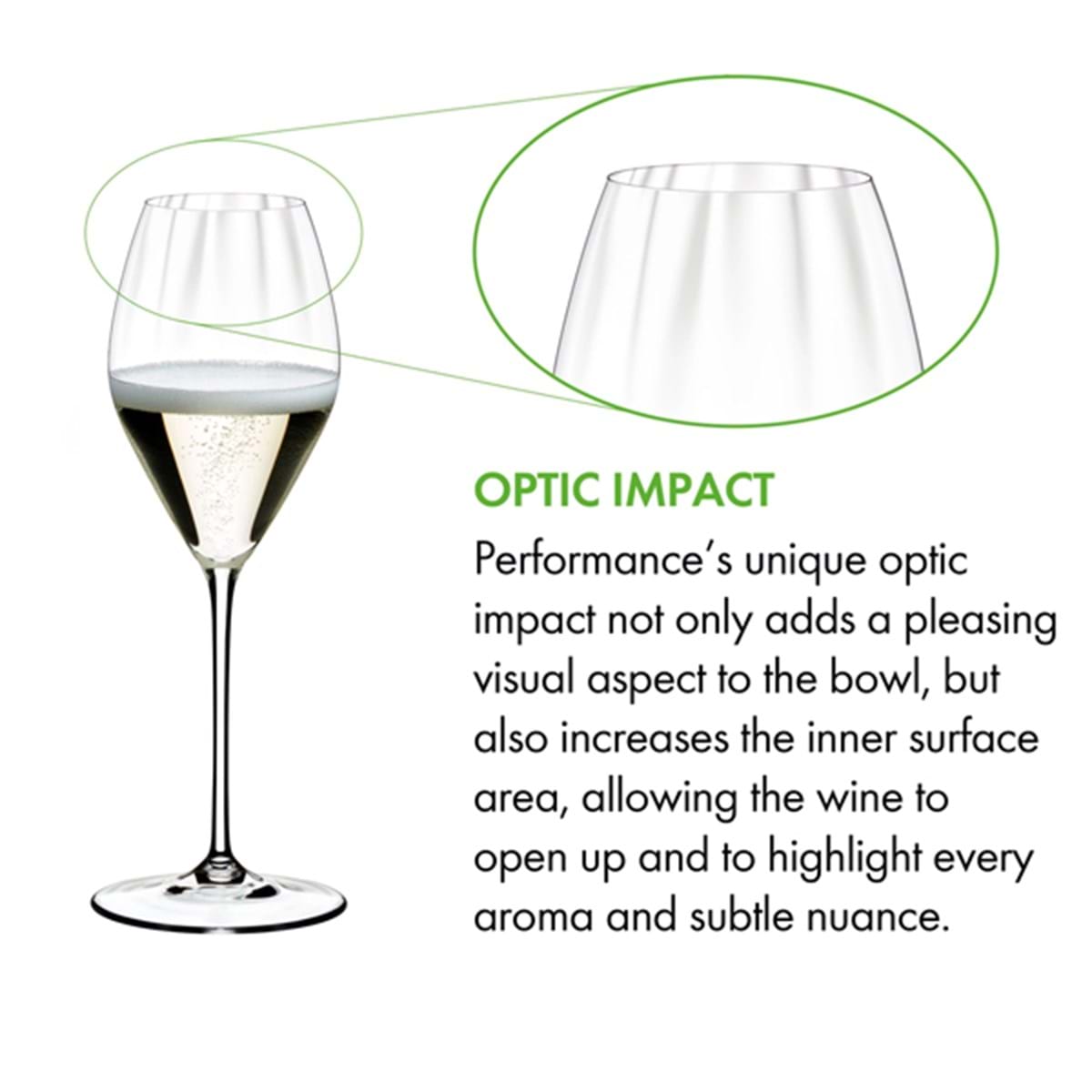 Riedel Performance Champagne Optic