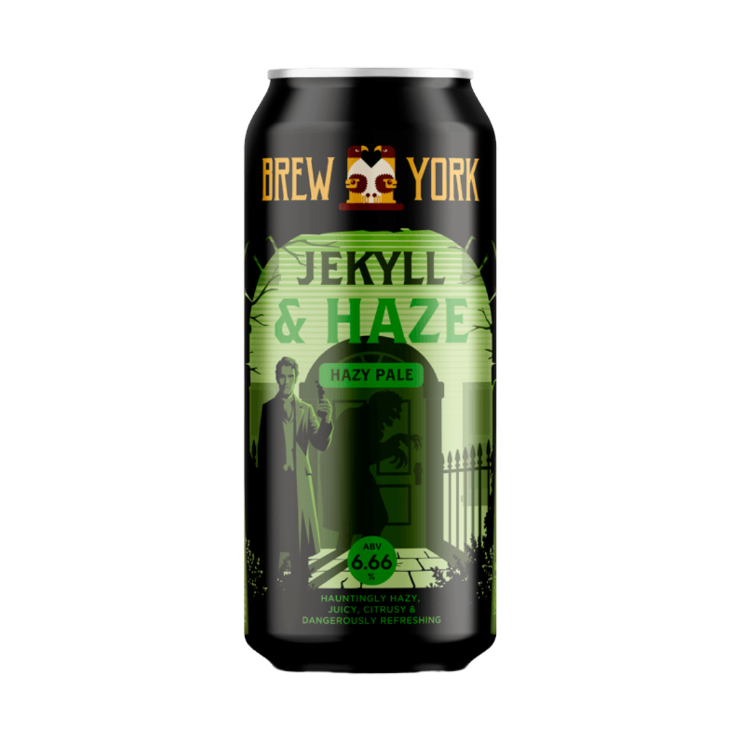 BREW YORK 'Jekyll & Haze' Hazy Pale Ale Can (440ml) 6.66%abv Image