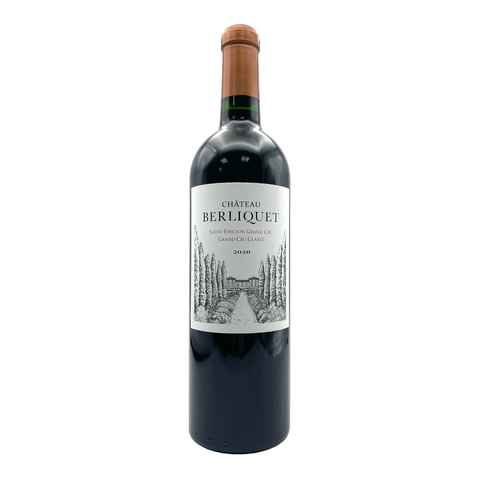 CHATEAU BERLIQUET Grand Cru, Saint-Emilion 2020 Bottle Image