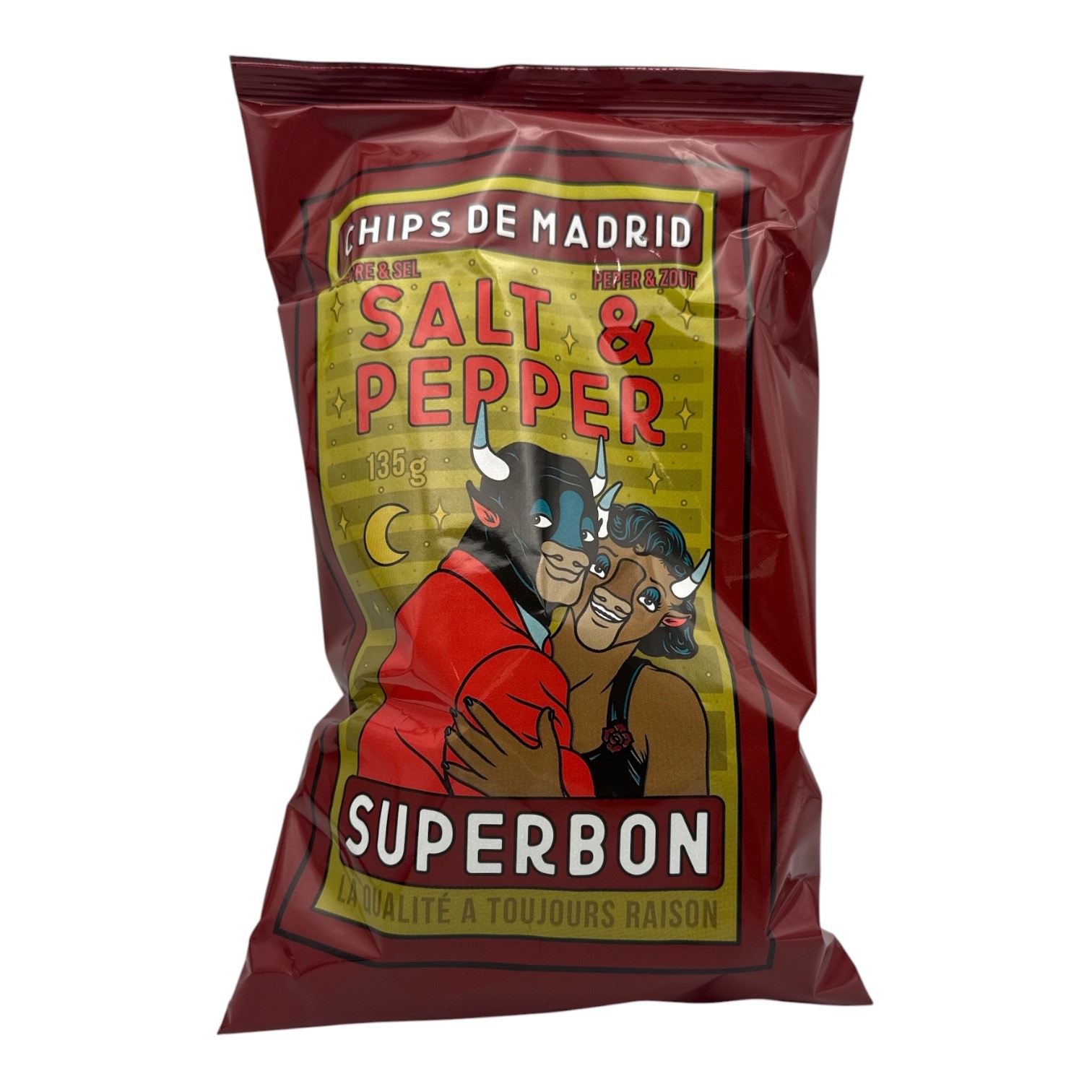 SUPERBON Chips de Madrid 'Salt & Pepper' Crisps (135g) VGN/GF Image