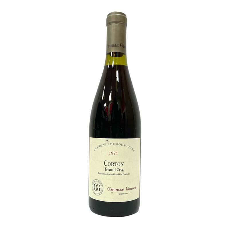 CAMILLE GIROUD Corton Grand Cru 1971 Bottle(ck) - NO DISCOUNT (Perfect for 50th Birthday in 2021) Image
