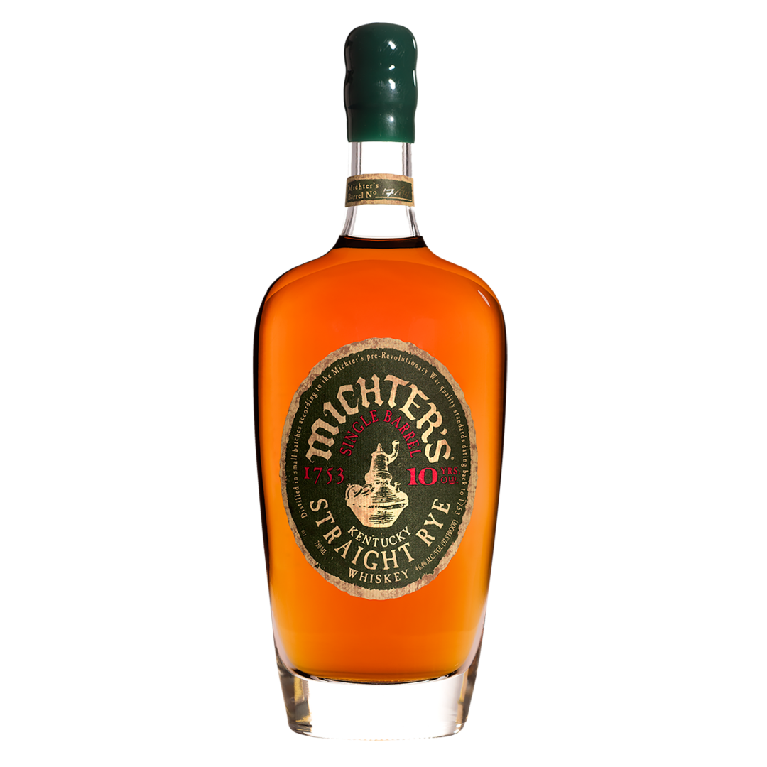 MICHTER'S Single Barrel '10 Year Old' Kentucky Straight Rye Whiskey (Very Rare) Bottle (70cl) 46.4%abv Image