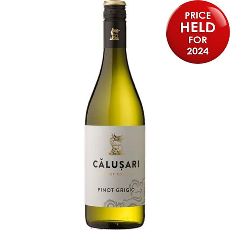 CALUSARI Pinot Grigio WHITE, Viile Timis 2022 Bottle/st 12% VEG/VGN Image