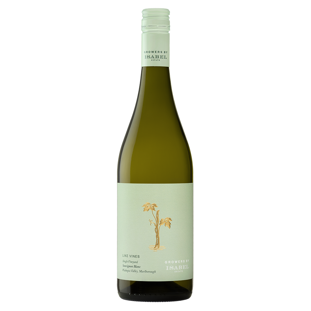 ISABEL ESTATE Sauvignon Blanc  'Like Vines' Single Vineyard - Marlborough 2024 Bottle - VGN Image