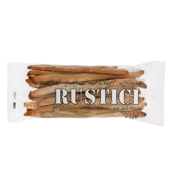 RUSTICI Traditional Rustic Grissini Breadsticks 250g Bag Image