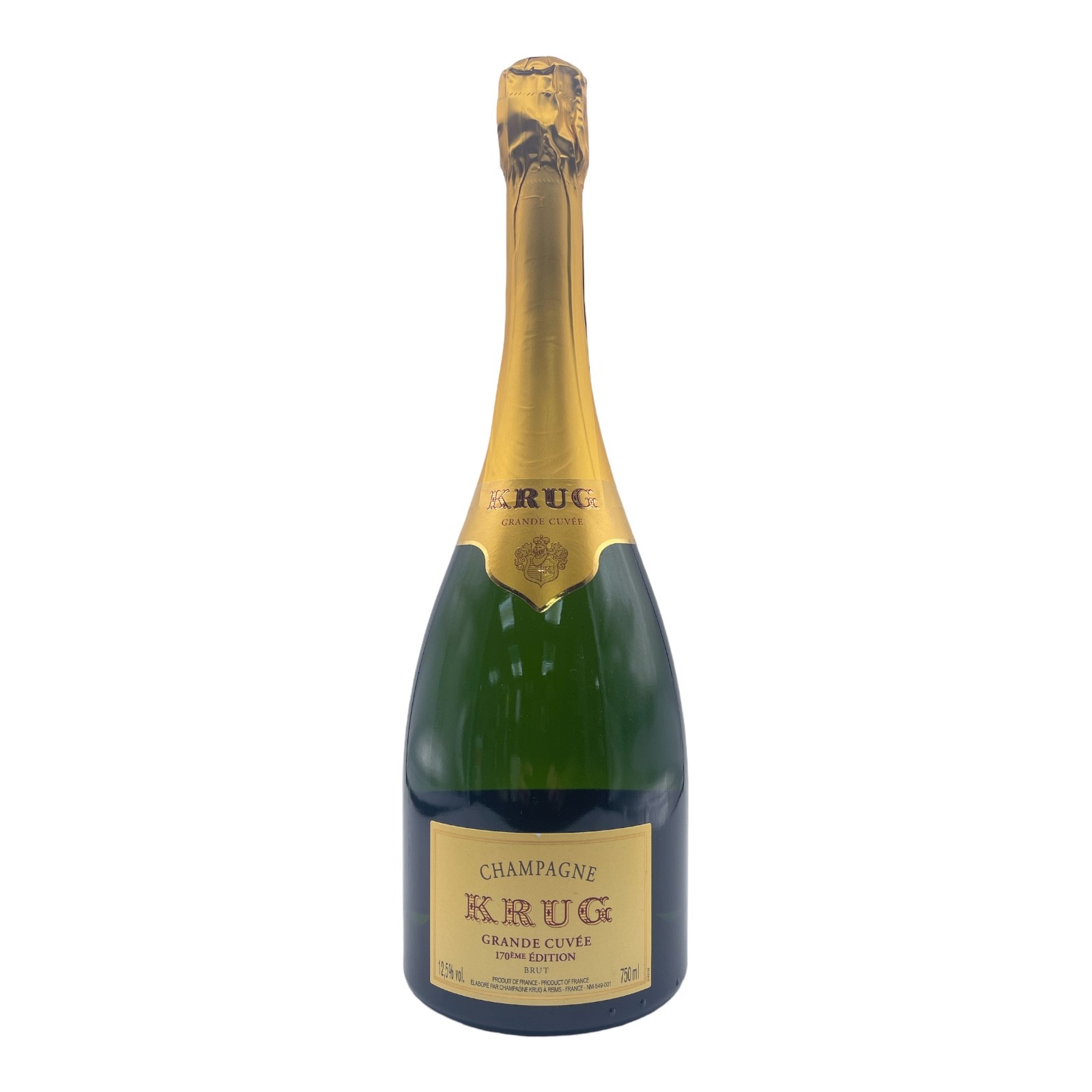KRUG Grand Cuvee 171st Edition Brut NV Bottle 12.5%abv - Dunells