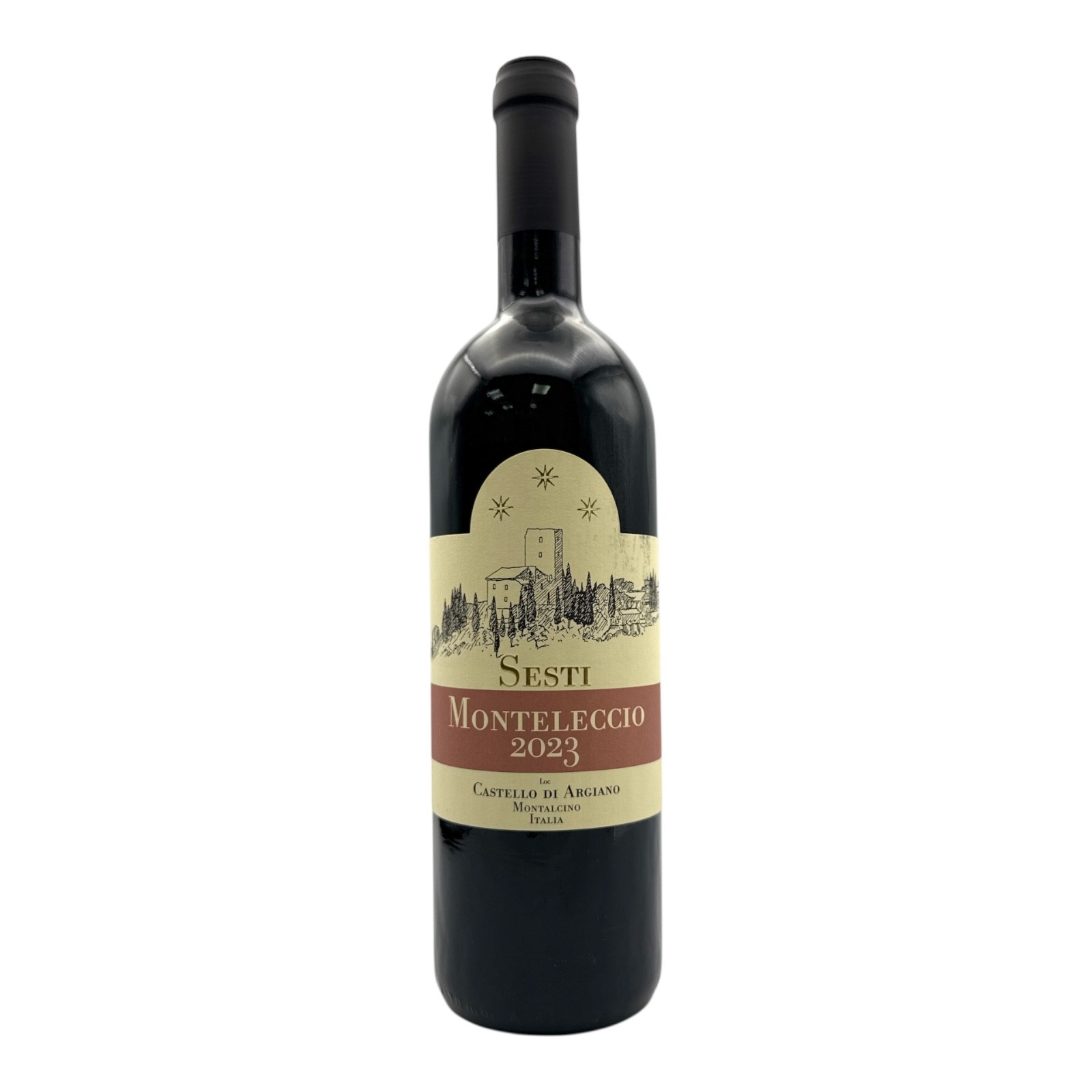 SESTI Monteleccio 'Castello di Argiano' (Sangiovese) - Tuscany 2023 Bottle BIO Image
