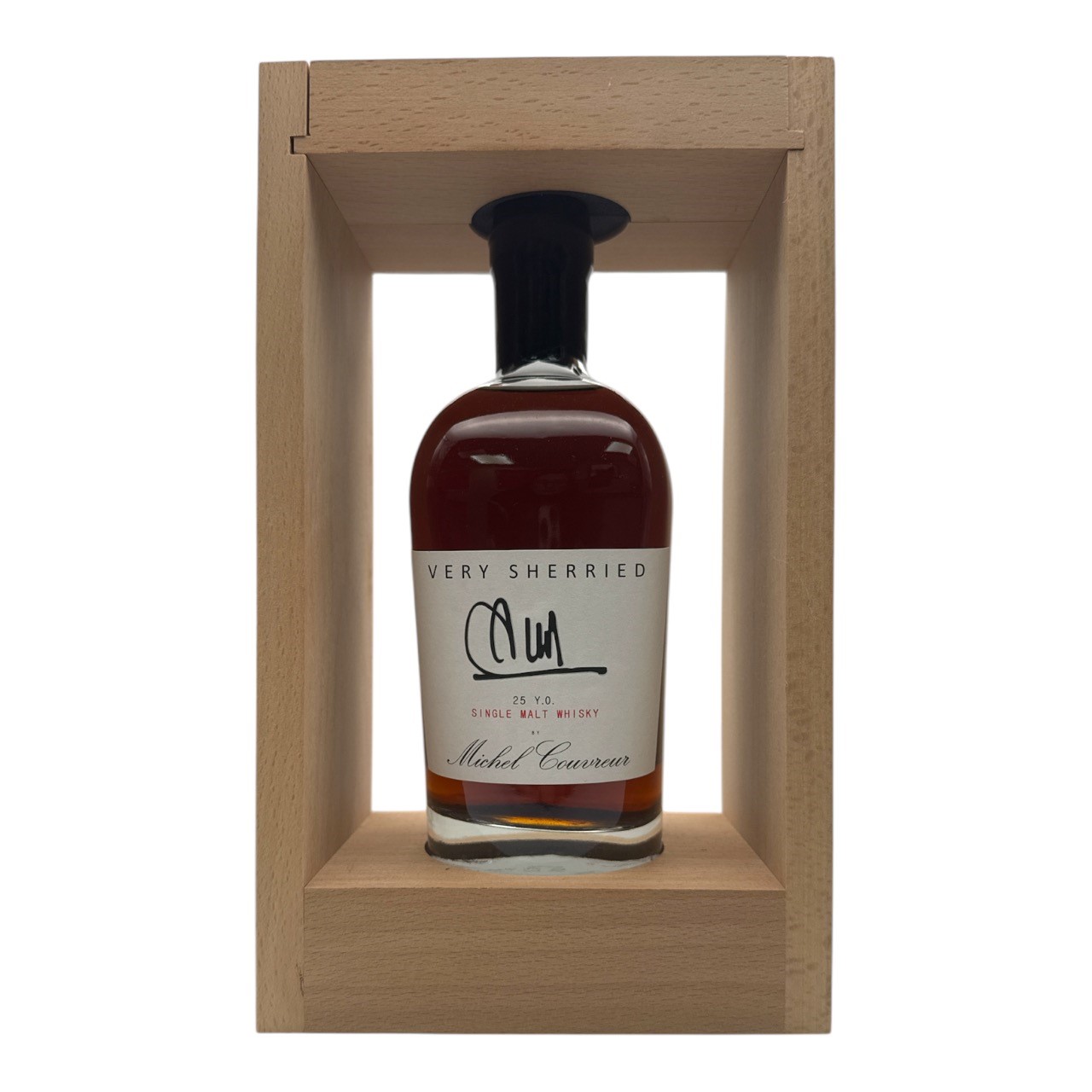 MICHEL COUVREUR Very Sherried 25 Year Old French Malt Whisky Bottle (50cl) 45%abv Image