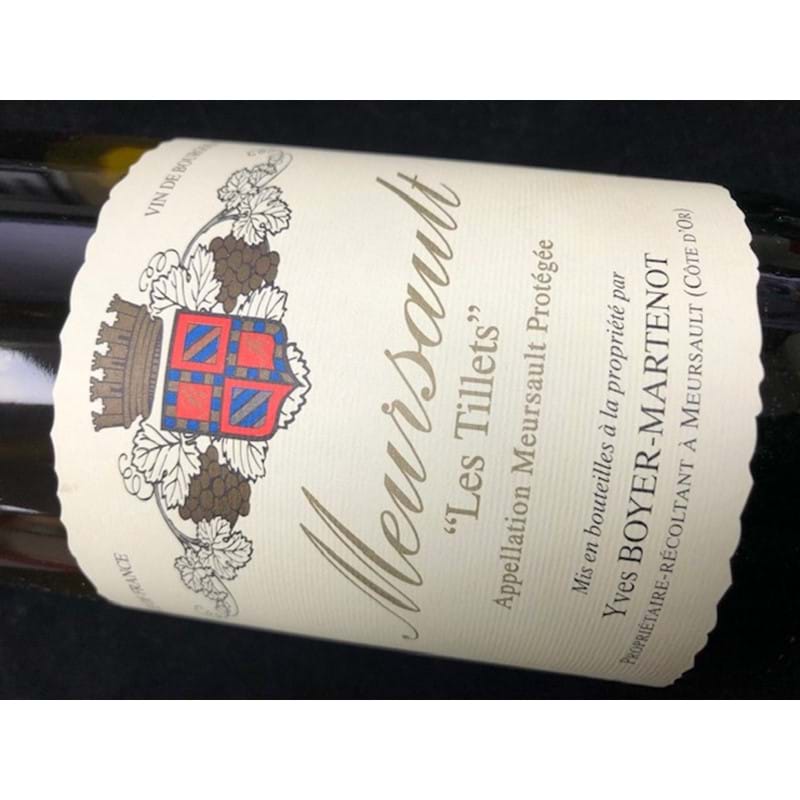 YVES BOYER-MARTENOT Meursault Les Tillets 2017 Bottle/nc Image