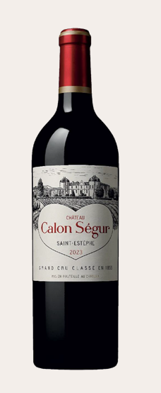 CHATEAU CALON SEGUR 3eme Grand Cru Classe Saint-Estephe 2023 Wooden Case x 3 Bottles - PRE-RELEASE Image