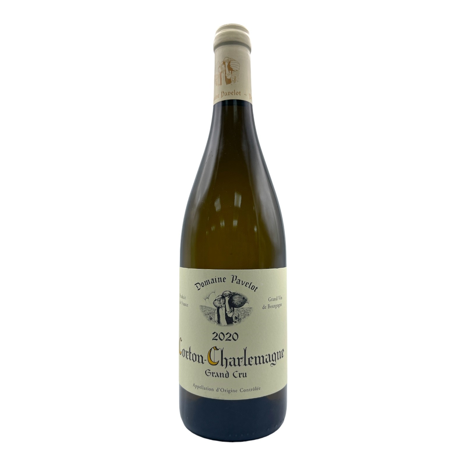 DOMAINE PAVELOT Corton-Charlemagne Grand Cru - Cotes de Beaune 2020 Bottle ORG (los) Image