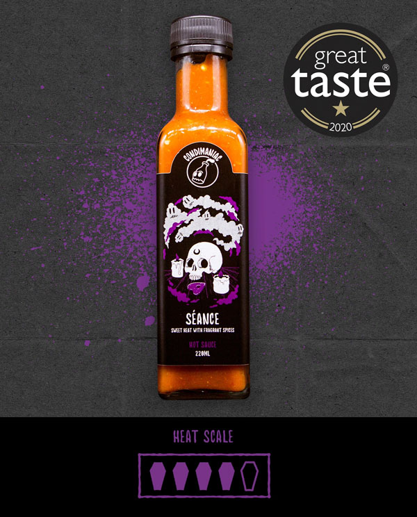 CONDIMANIAC Seance Hot Sauce Bottle (220ml) VGN Image