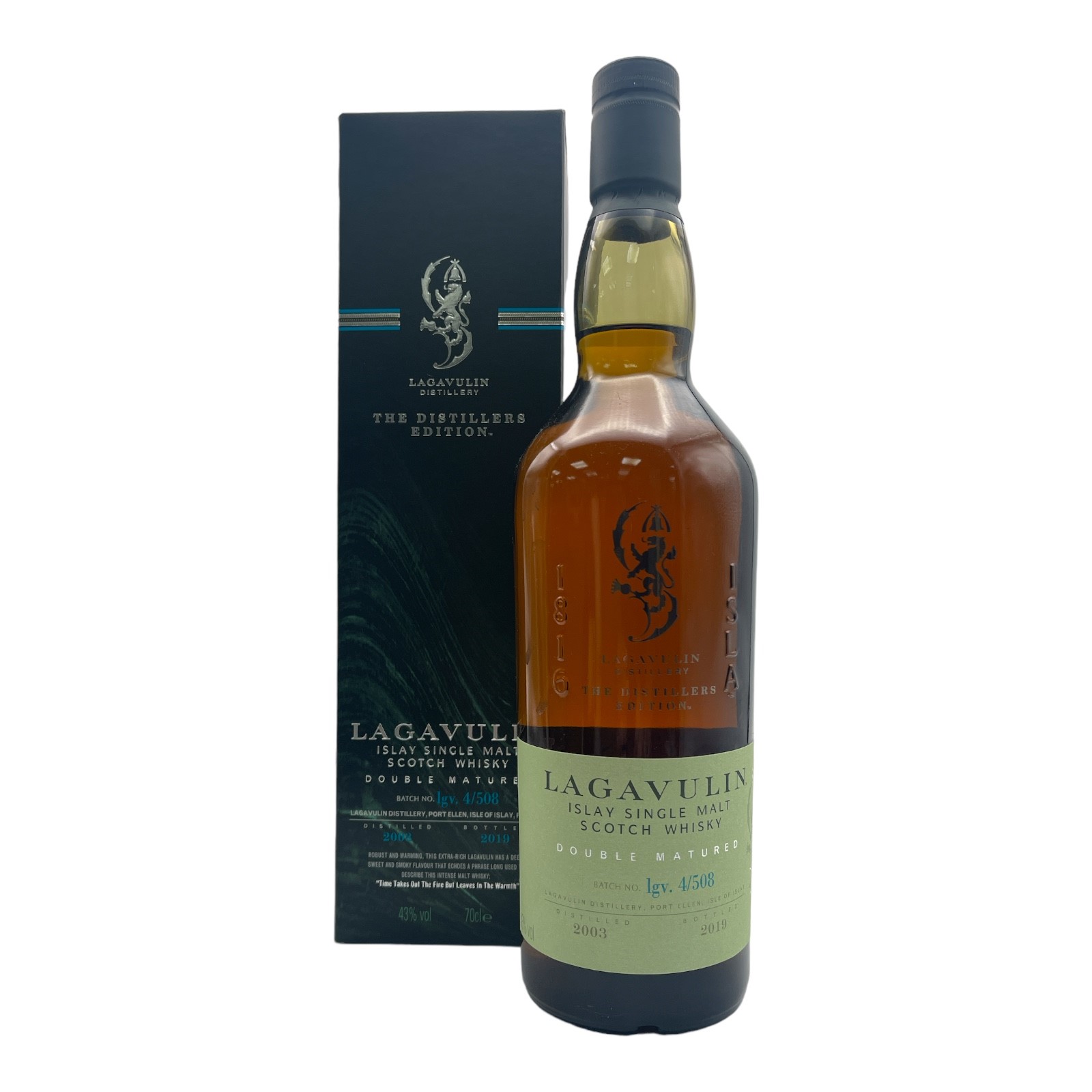 LAGAVULIN 2003 The Distillers Edition Double-Matured Single Islay Malt aged in PX Bottle (70cl) 43%abv Image