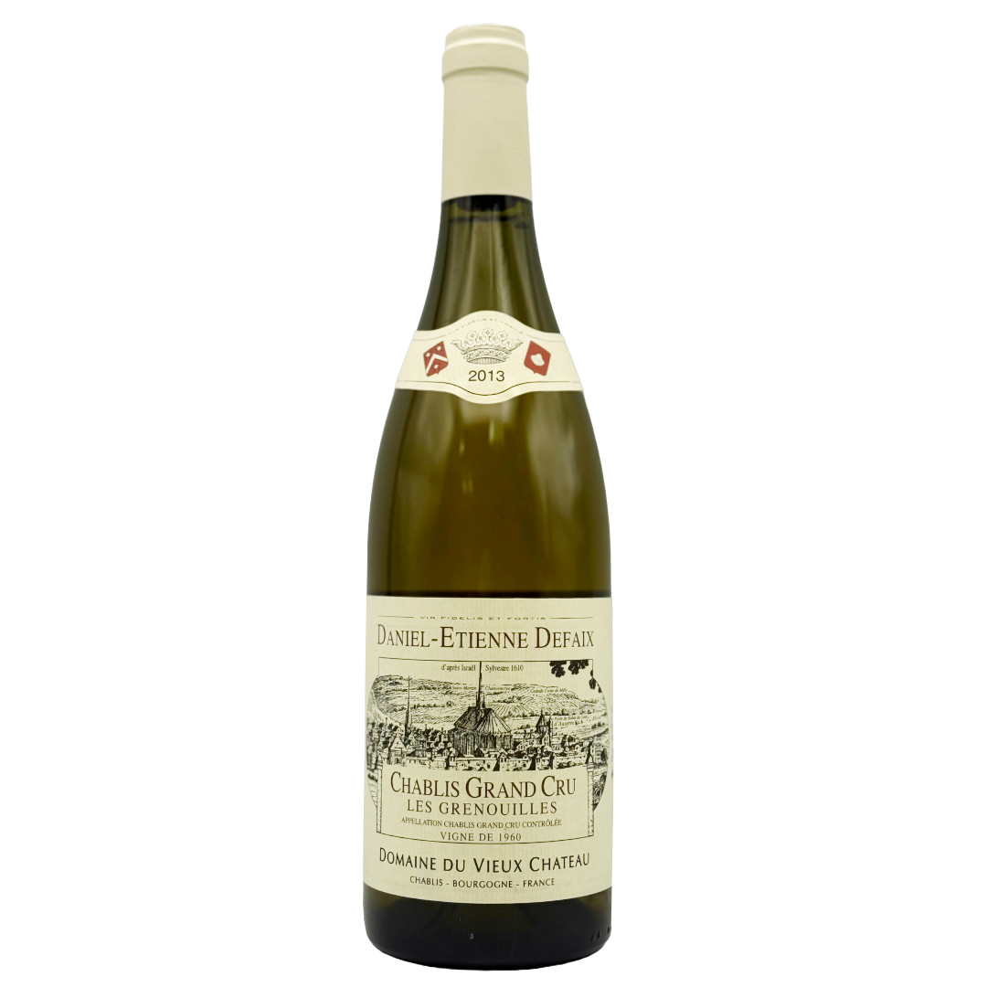 DANIEL-ETIENNE DEFAIX Chablis Grand Cru 'Les Grenouilles' 2013 Bottle Image