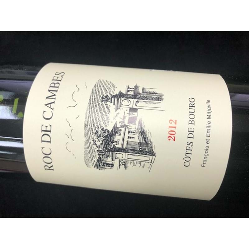ROC DES CAMBES Cotes de Bourg, Merlot 2012 Bottle Image