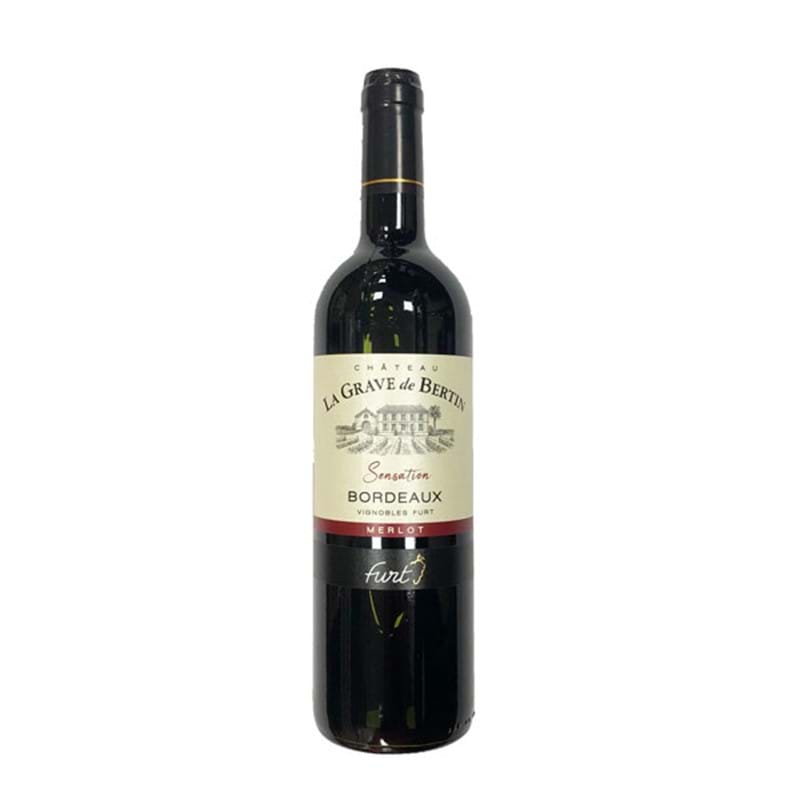 CHATEAU LA GRAVE BERTIN 'Cuvee Sensation' Merlot 2019 Bottle Image