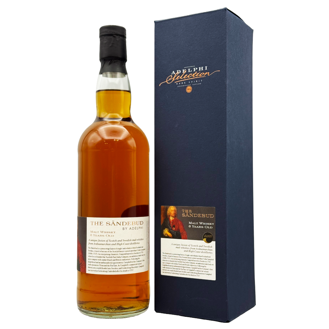 ADELPHI x ARDNAMURCHAN x HIGH COAST DISTILLERY The Sandebud Blended Malt Whisky Bottle (70cl) 58.9%abv Image
