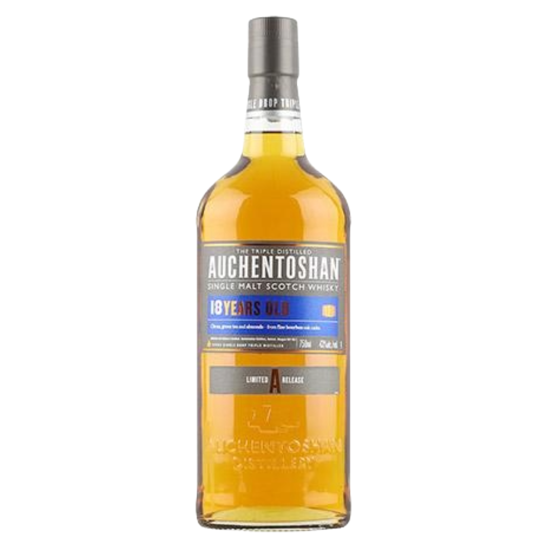 AUCHENTOSHAN 18 Year Old Limited Release 'A' Lowland Single Malt Scotch Bottle (70cl) 43%abv Image