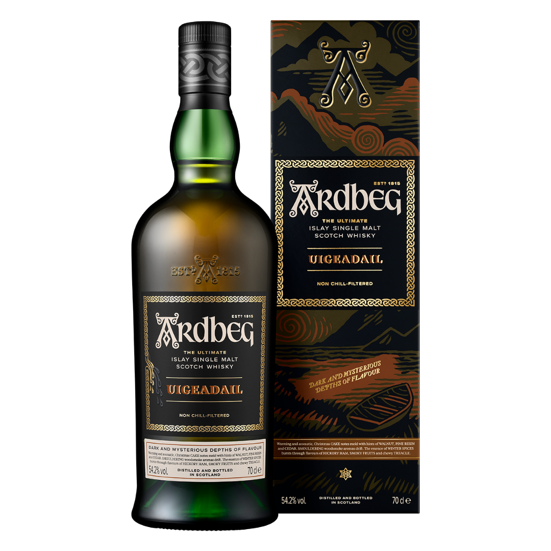 ARDBEG 'Uigeadail' The Ultimate Islay Single Malt Scotch Whisky Bottle (70cl) 54.2%abv Image
